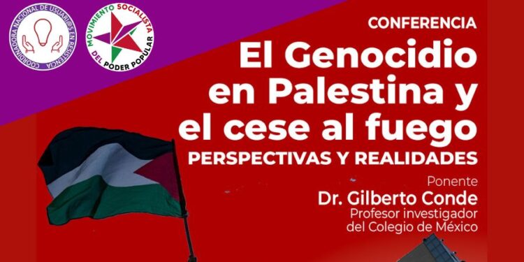 Invitación a la Conferencia «El Genocidio en Palestina y el Cese al Fuego»