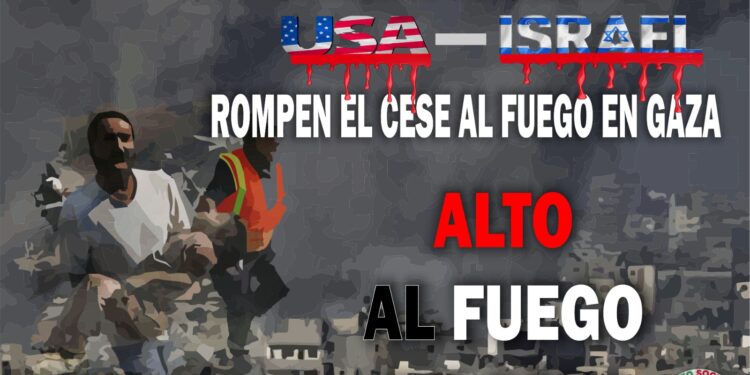 Israel rompe el cese al fuego