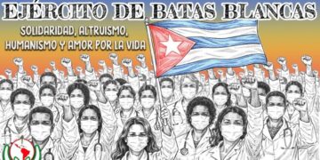 EJERCITO DE BATAS BLANCAS REGRESA A LA ISLA CON AYUDA HUMANITARIA