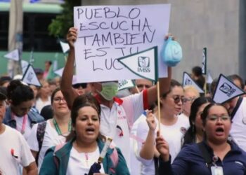 ¡Las y los trabajadores del IMSS enseñan el camino para alcanzar mejores condiciones de trabajo!